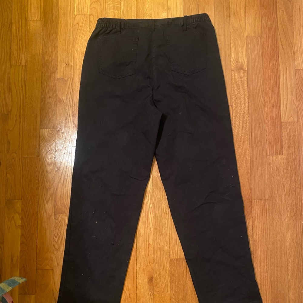 Ruby Rd. Black Chinos - Picture 3 of 3